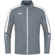 Polyester jacket Power stone grey Side view left