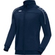 Polyester jacket Classico seablue Front View