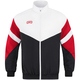 Jacket Retro schwarz/weiß/rot Front View