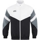 Jacket Retro schwarz/weiß/steingrau Front View