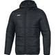 Quilted jacket Basic black Front View