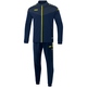 Polyster tracksuit Champ 2.0 marine/darkblue/neongelb Front View