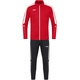 Tracksuit Polyester Power rot Front View