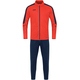 Tracksuit Polyester Power flame/marine Front View