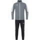 Tracksuit Polyester Power steingrau Front View