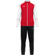 Polyestervest Sonic rood/wit Voorkant