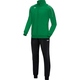 Polyester tracksuit CLASSICO sport green Front View