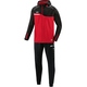 Polyster tracksuit COMPETITION 2.0 red/black Front View