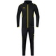 Tracksuit Challenge with hood schwarz/citro Front View