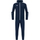 Polyster tracksuit Power with hood marine Front View