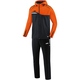 Presentation tracksuit COMPETITION 2.0 with hood black/orange Front View