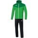 Presentation suit Champ 2.0 with hood soft green/sportgrün Front View