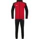 Presentation suit Performance with hood red/black Front View