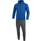 Joggingpak met sweaterkap Premium Basics royal gemeleerd Voorkant