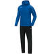 Presentation tracksuit CLASSICO with hood royal Front View