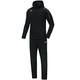 Presentation tracksuit CLASSICO with hood black Front View