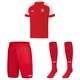Paket Feldspieler rot mit Fussball-Logo