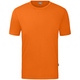 T-Shirt Organic  oranje Afbeelding op persoon