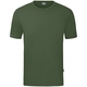 T-Shirt Organic Stretch olijf Voorkant
