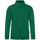 Sweaterjas Doubletex groen Voorkant