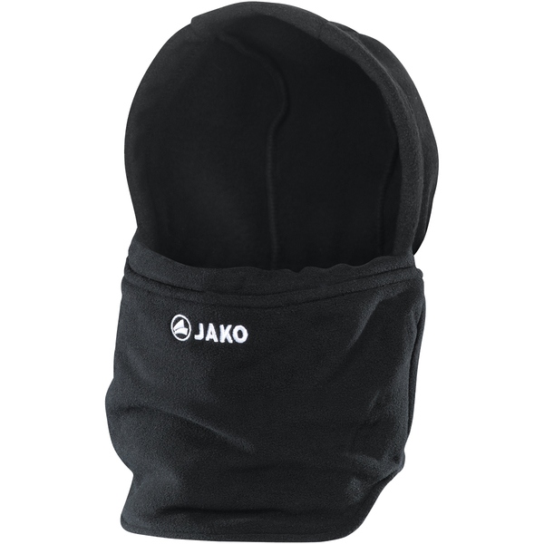 Neck warmer with cap 