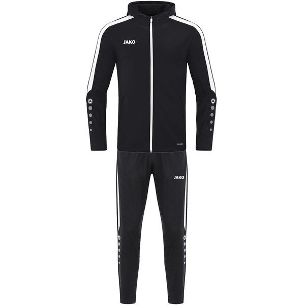 Polyster tracksuit Power with hood 