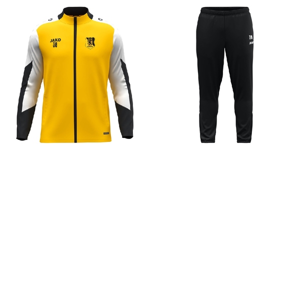 Trainingsanzug-Set gelb