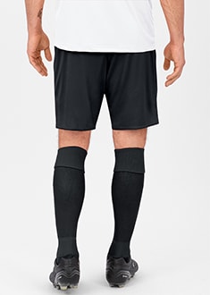 Jako Football Soccer Sports Training Mens Shorts with Zip Pockets Navy 