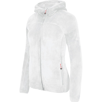 Veste peluche a capuchon femmes Premium