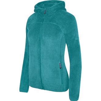 Veste peluche a capuchon femmes Premium