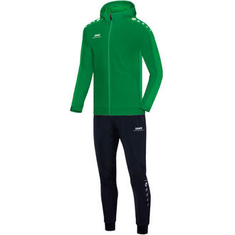Polyester tracksuit STRIKER with hood