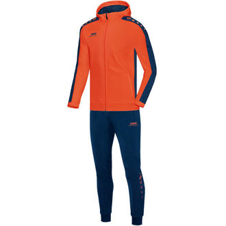 Polyester tracksuit STRIKER with hood