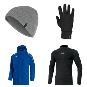 Warm am Spielfeldrand 