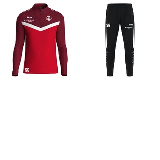 Set Zip Top + Trainingshose 