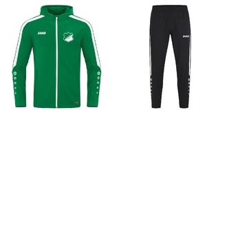 Trainingsanzug Polyester Power mit Kapuze 