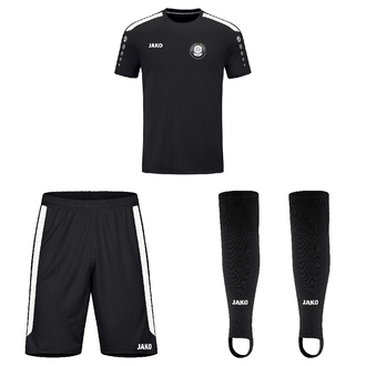 Trikot Power Set schwarz 