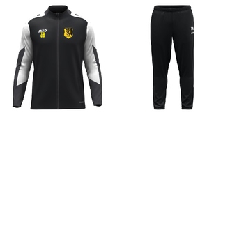 Trainingsanzug-Set schwarz 