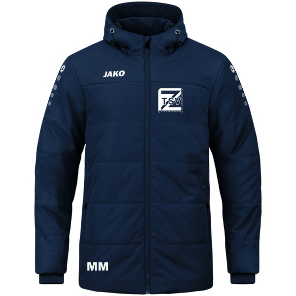 Coachjacke Team mit Kapuze 