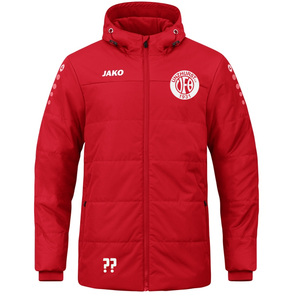 Coachjacke Team mit Kapuze 