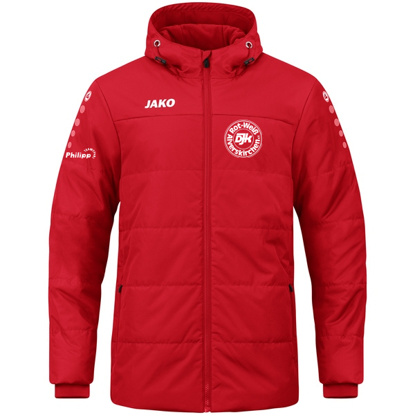 Coachjacke Team mit Kapuze 