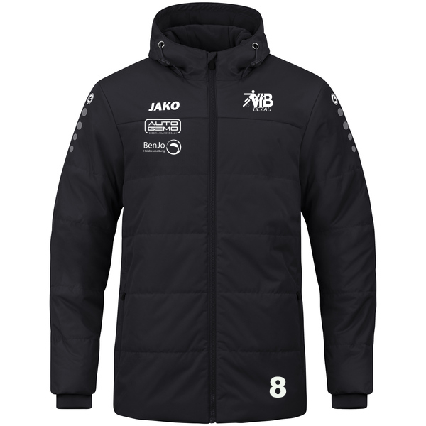 Coachjacke Team mit Kapuze 