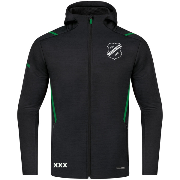 KinderFreizeitjacke Challenge mit Kapuze 