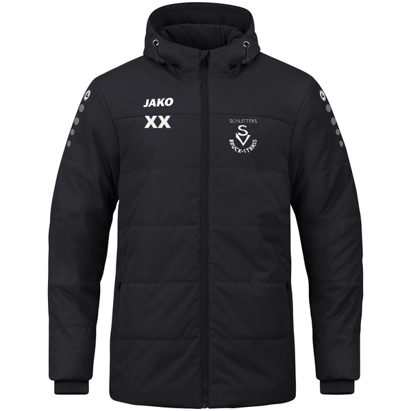 Coachjacke Team mit Kapuze 
