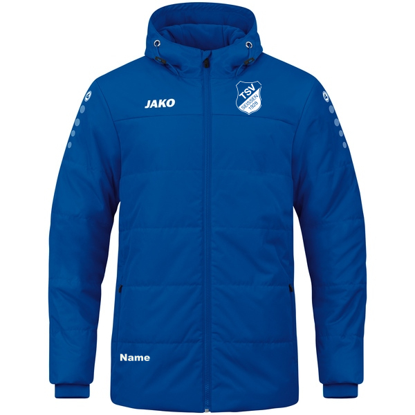 Coachjacke Team mit Kapuze 