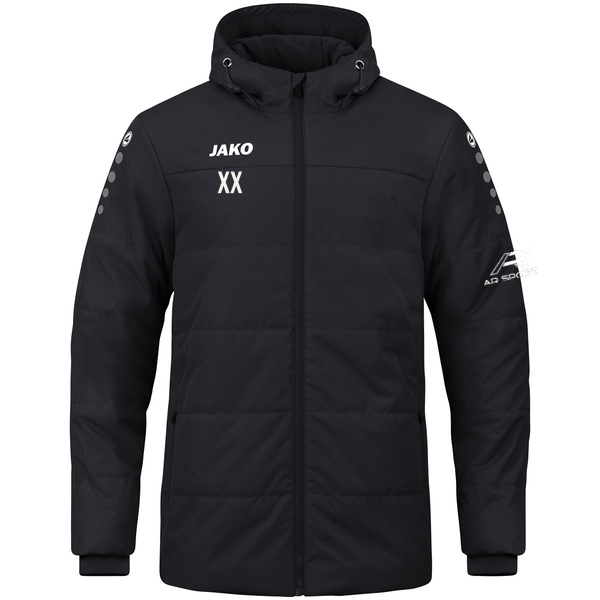 Coachjacke Team mit Kapuze 
