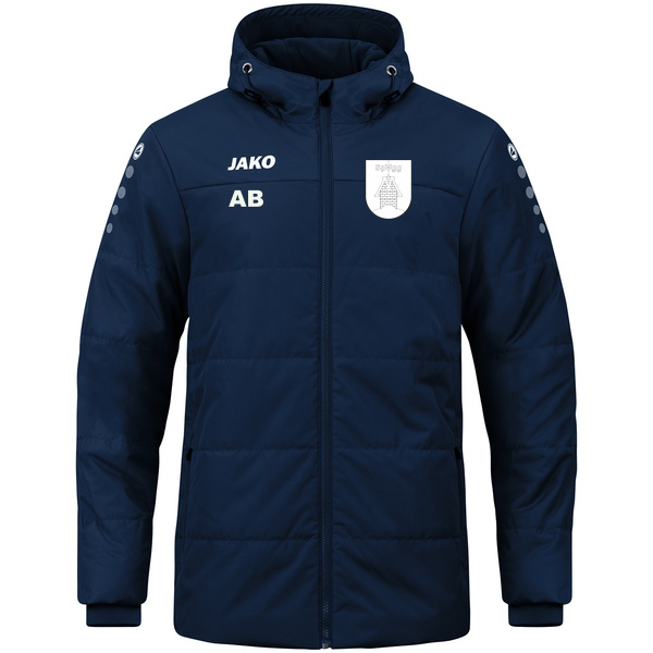 Coachjacke Team mit Kapuze 