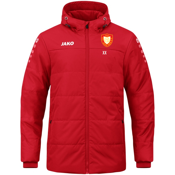 Coachjacke Team mit Kapuze 