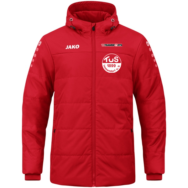 Coachjacke Team mit Kapuze 