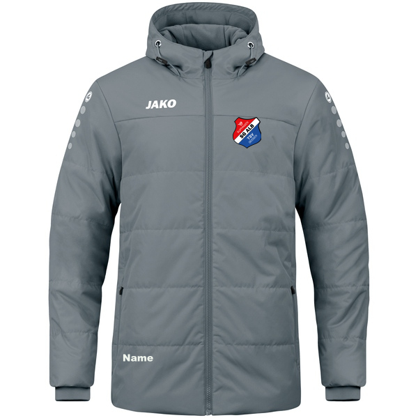 Coachjacke Team mit Kapuze 