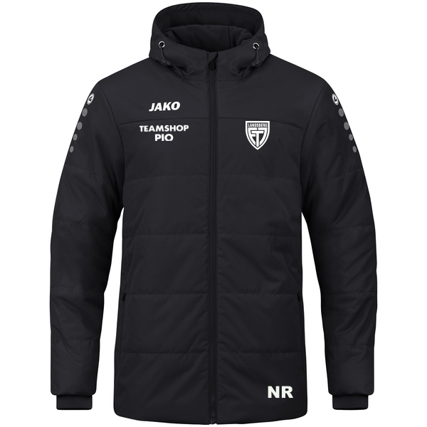 Coachjacke Team mit Kapuze 